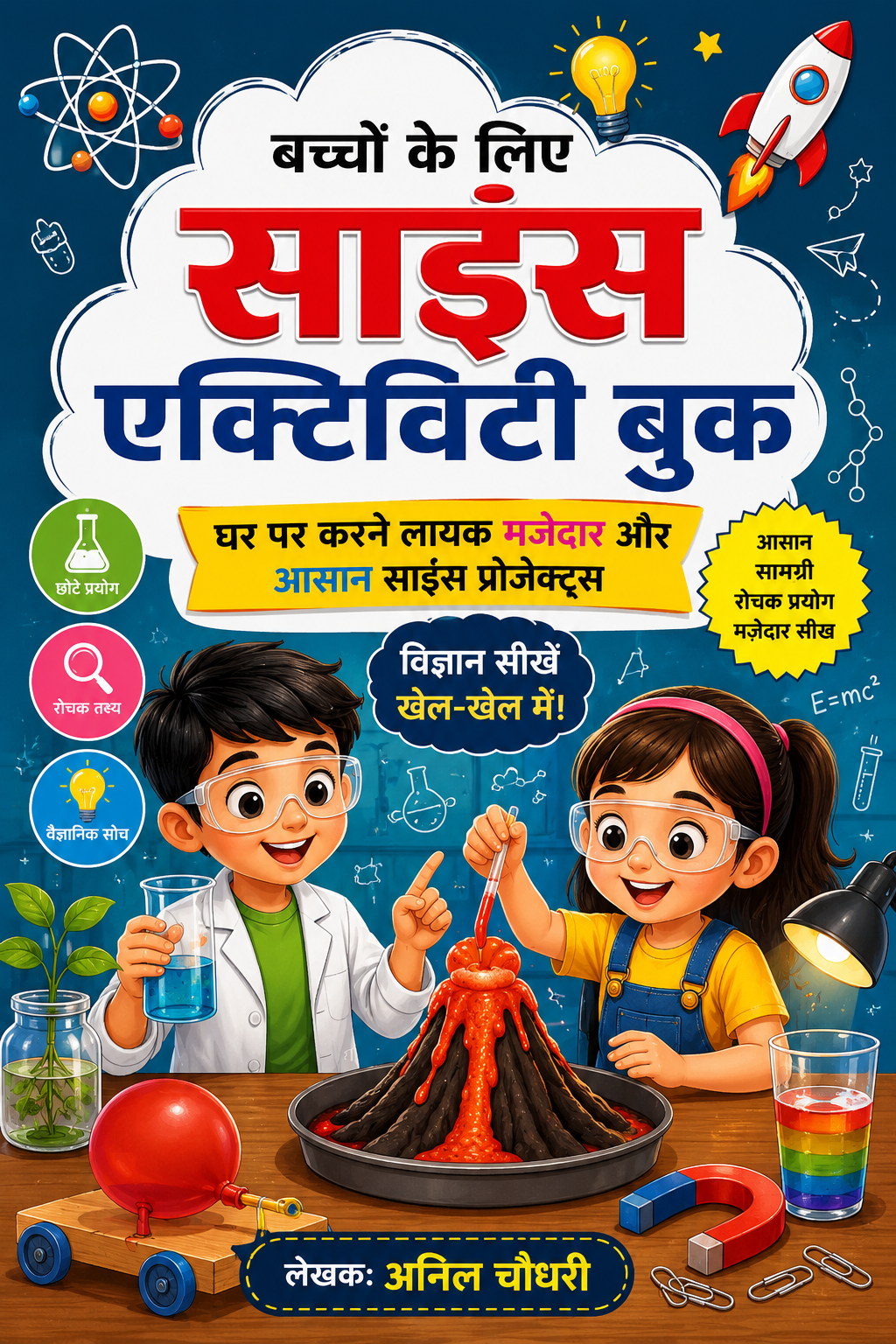 बच्चों के लिए साइंस एक्टिविटी बुक