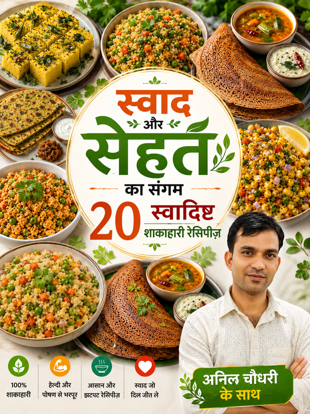 स्वाद और सेहत का संगम 20 स्वादिष्ट शाकाहारी रेसिपीज़